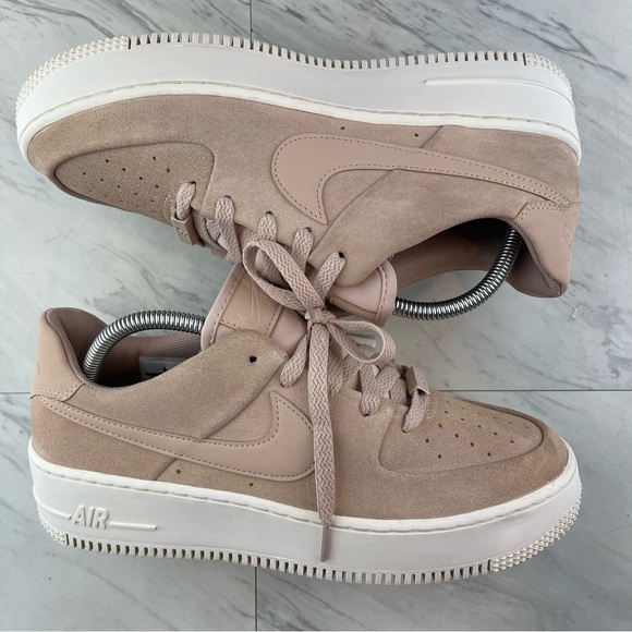 •Nike Air Force 1 Sage Low AR5339-201 'Particle Beige' Women's Shoes Size 10 - Picture 2 of 15